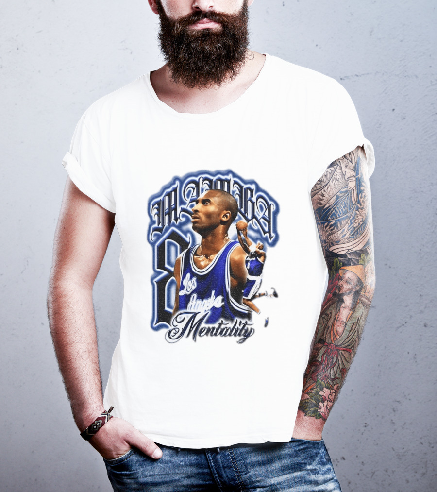 Kobe Bryant Mamba Mentality Los Angeles 8 Basketball T-Shirt