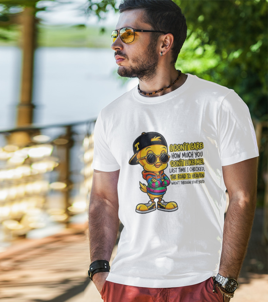 Tweety Bird I Don't Care How Much You Don't Like Me Road To Heaven T-Shirt