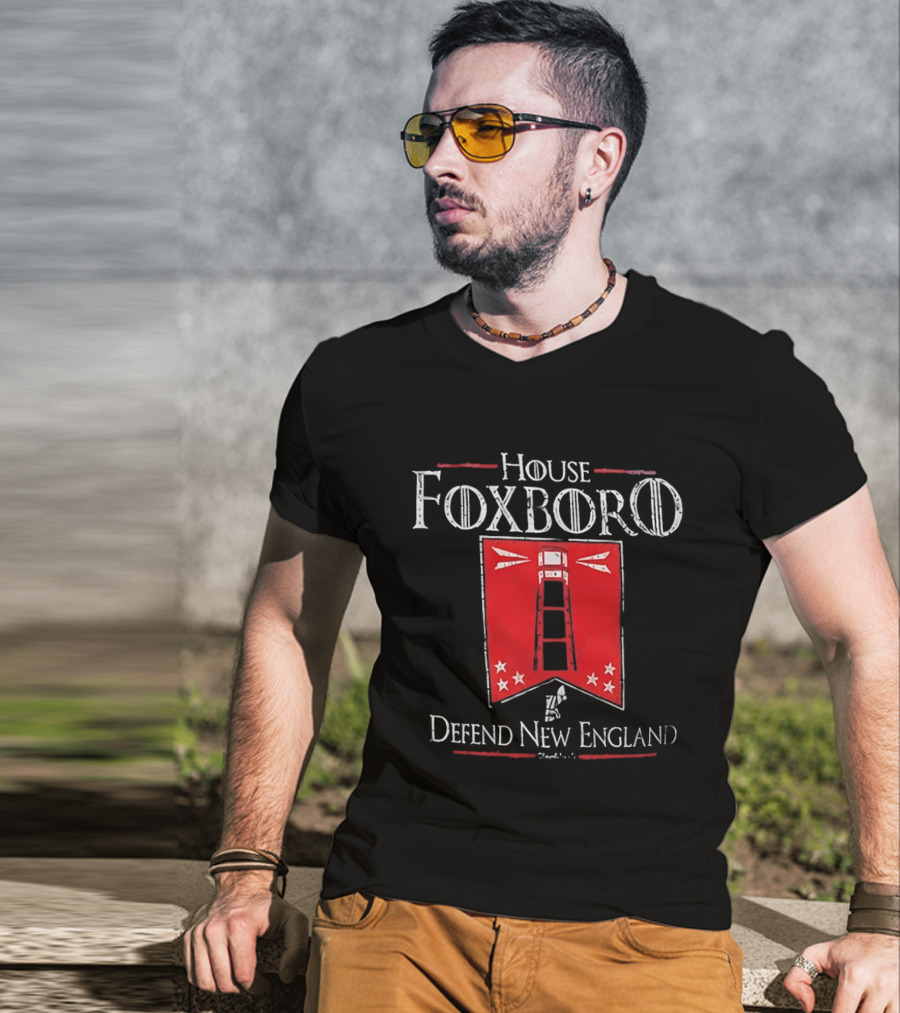 House Foxboro Defend New England Patriots Football New England Patriots Football T-Shirt