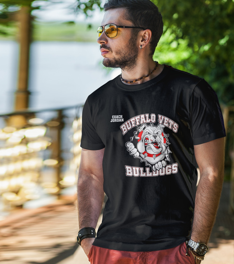 Buffalo Vets Bulldogs Coach Jordan T-Shirt