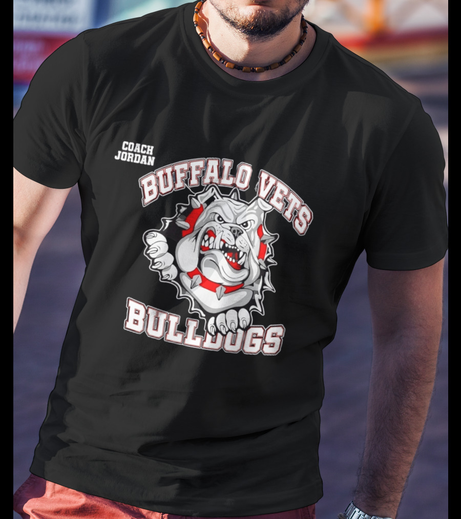 Buffalo Vets Bulldogs Coach Jordan T-Shirt