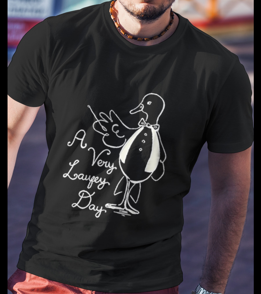 A Very Laufey Day Duck Drawing AVLD26 T-Shirt