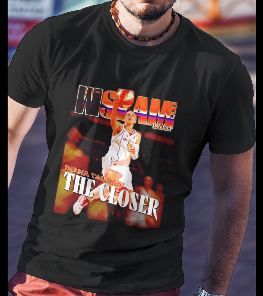 Diana Taurasi The Closer WNBA SLAM Icons Phoenix Mercury T-Shirt