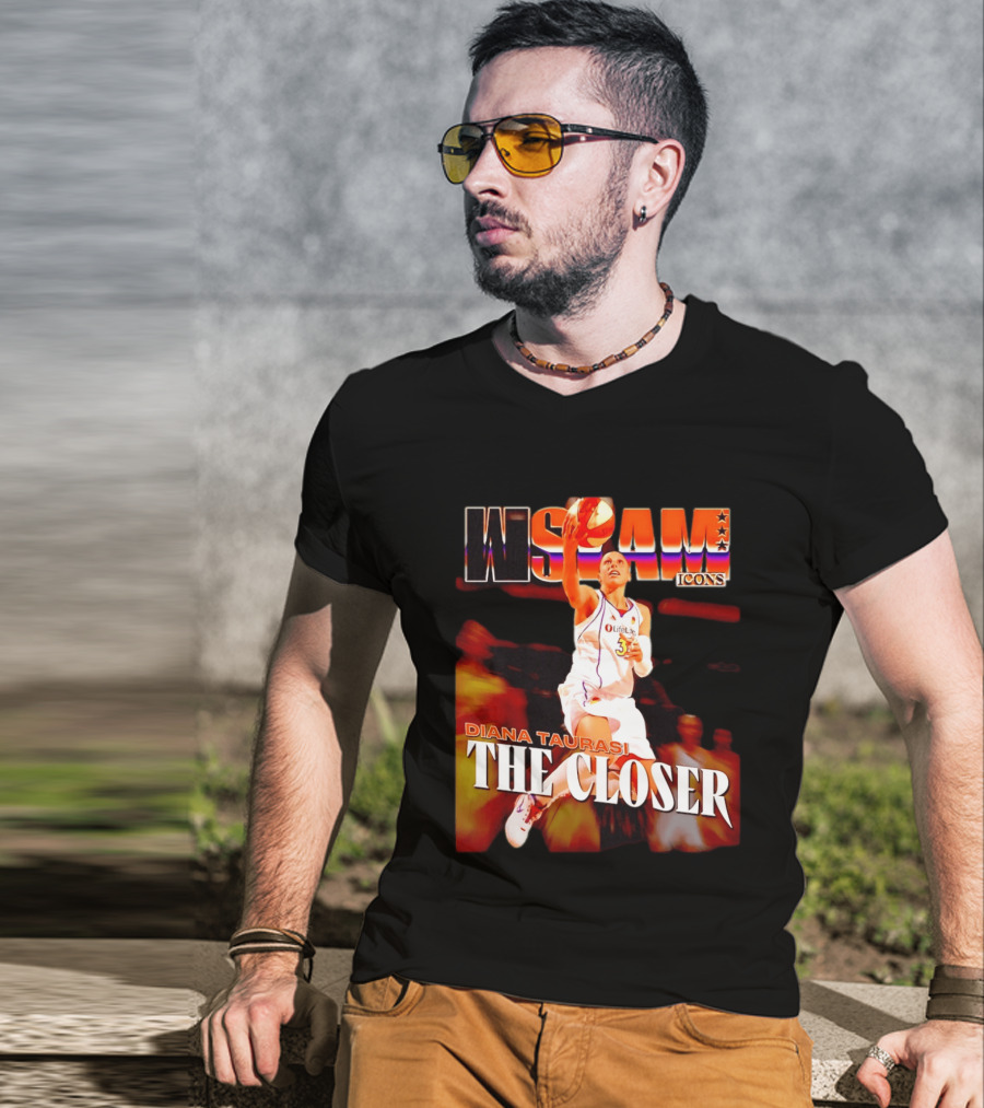 Diana Taurasi The Closer WNBA SLAM Icons Phoenix Mercury T-Shirt