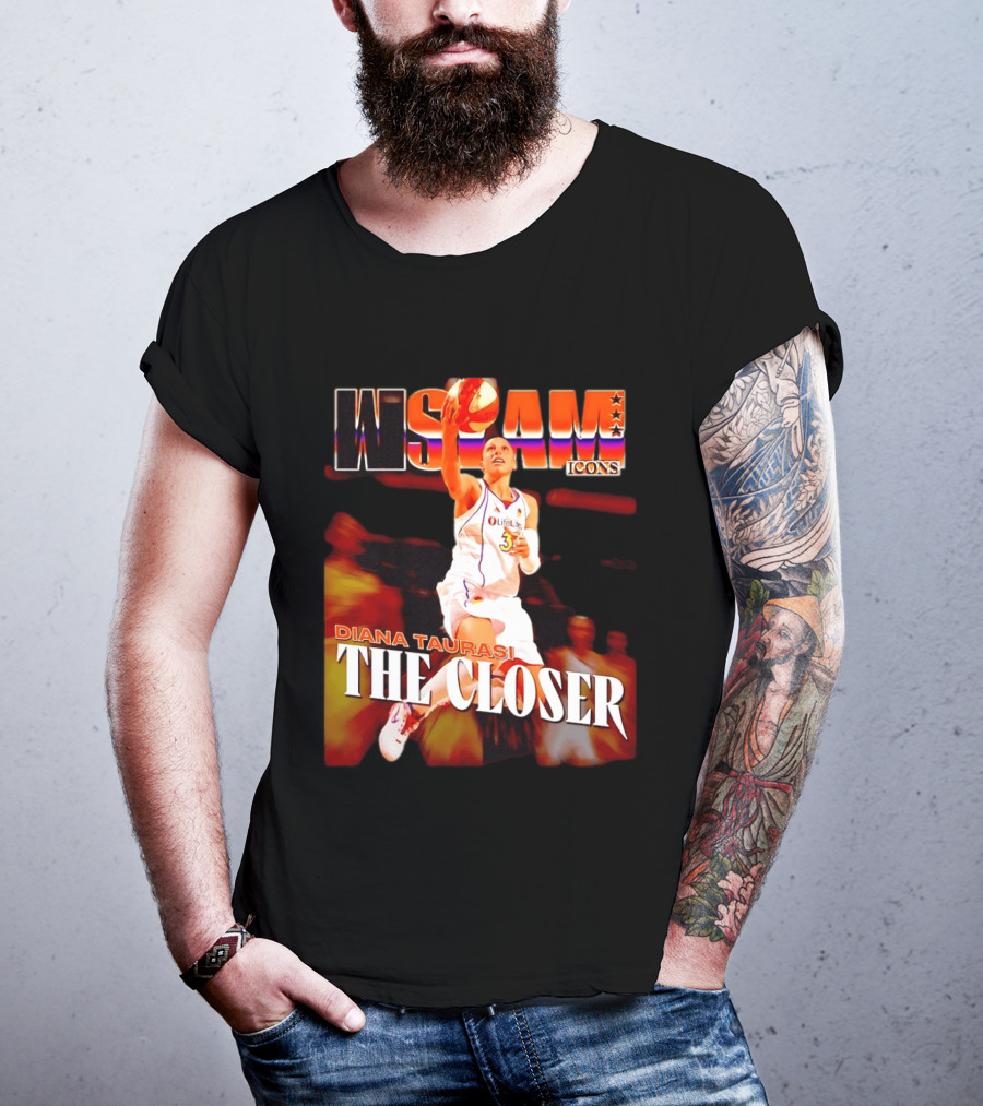 Diana Taurasi The Closer WNBA SLAM Icons Phoenix Mercury T-Shirt