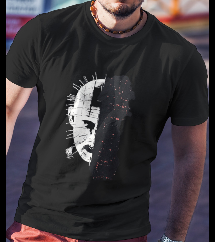 Halloween Horror Nights 2026 Hellraiser Pinhead Split T-Shirt