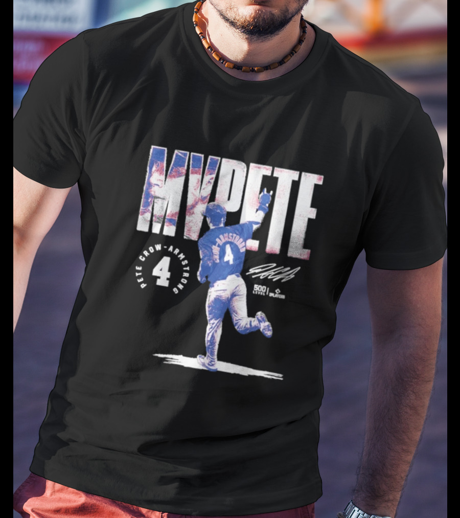 Pete Crow Armstrong Chicago Baseball MVPete T-Shirt