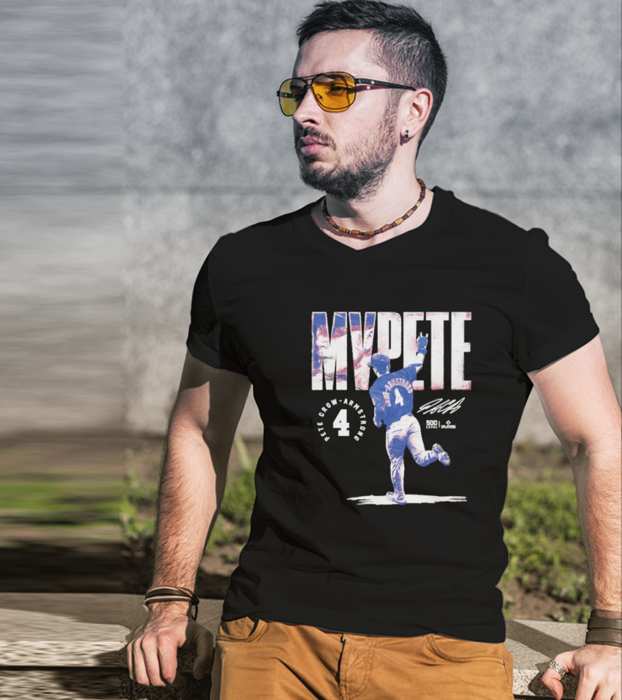 Pete Crow Armstrong Chicago Baseball MVPete T-Shirt