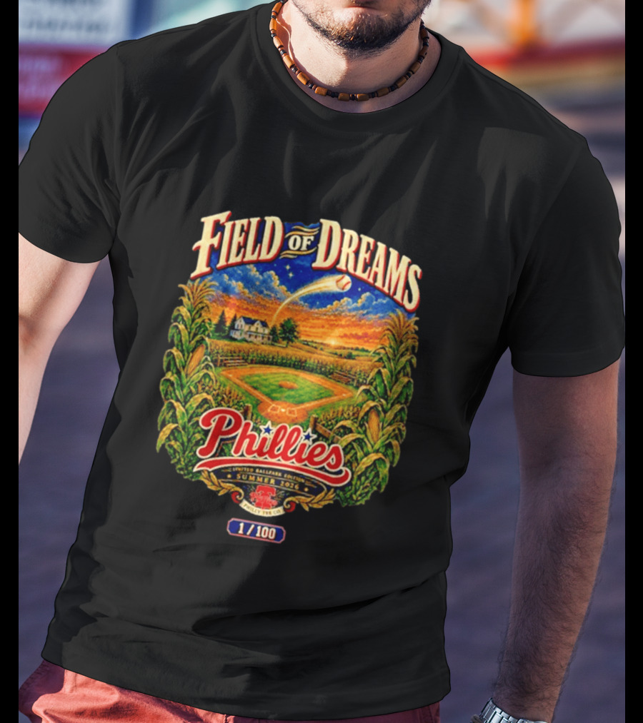 Field Of Dreams Phillies Limited Ballpark Edition Summer 2026 1/100 T-Shirt