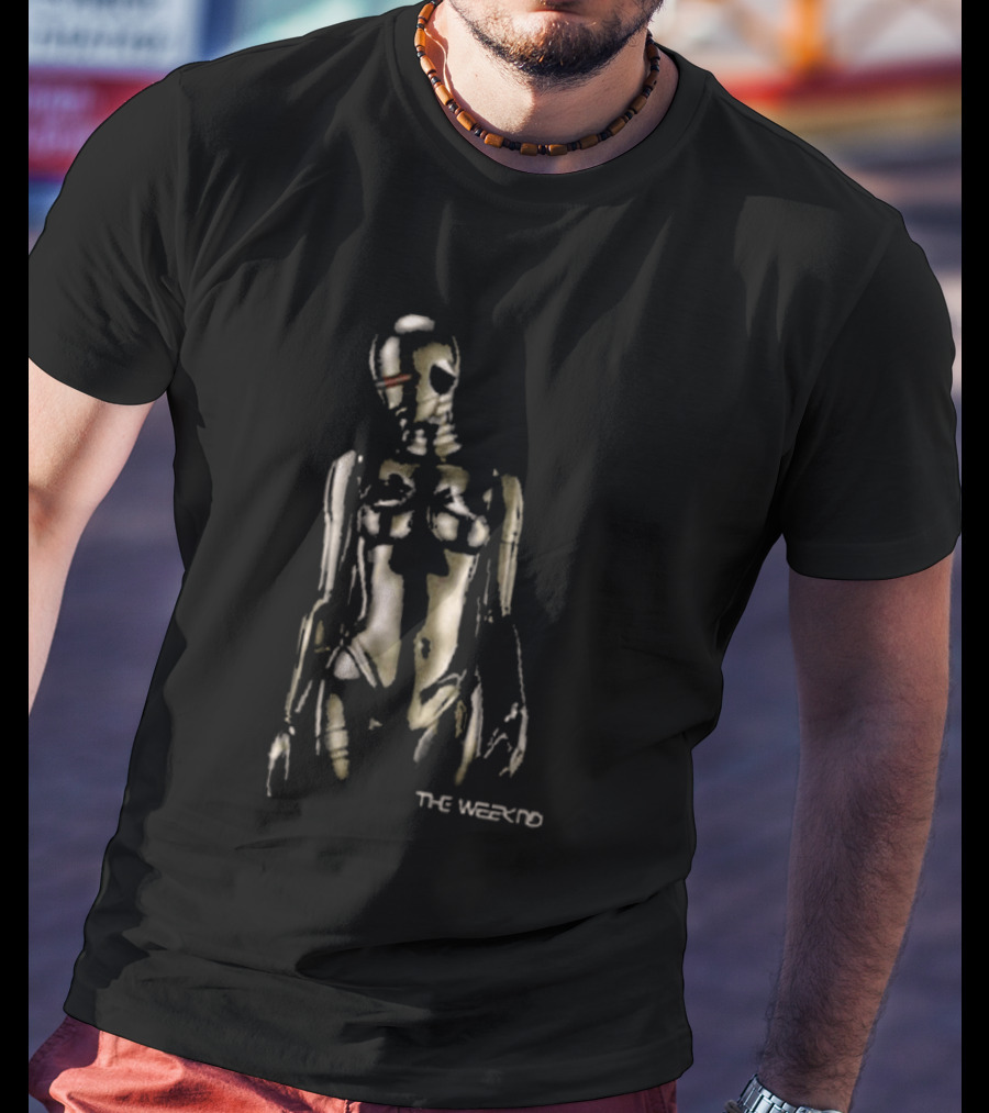 The Weeknd After Hours Til Dawn Tour UK EU Skeleton T-Shirt