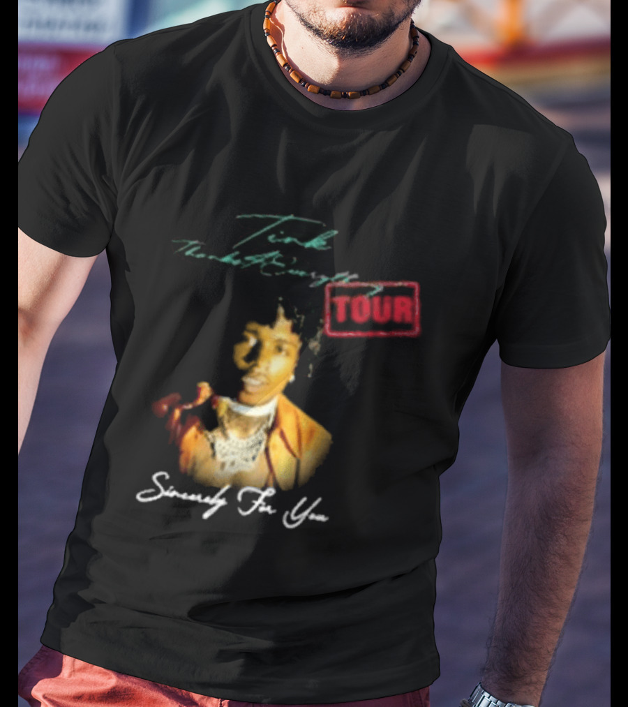 Que Jacquees Thanks 4 Everything Tour Signed You 5000 T-Shirt
