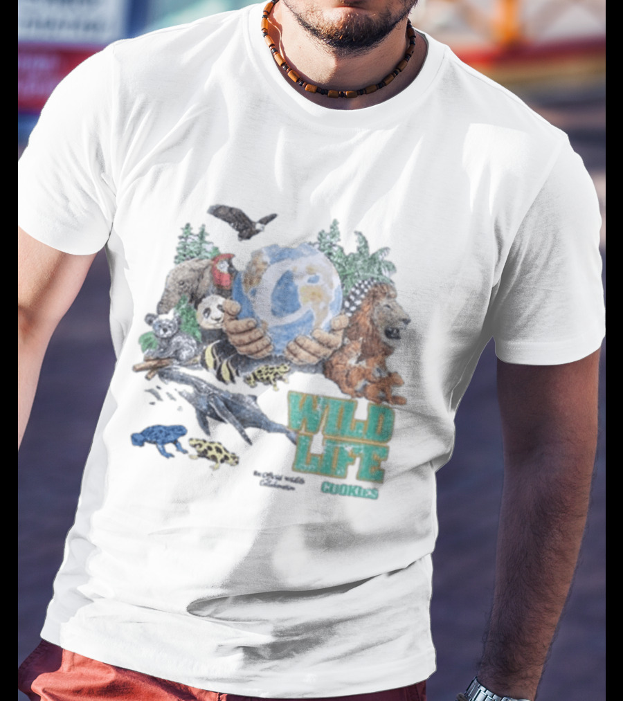 Wildlife World Cookies Animals And Nature Conservation T-Shirt