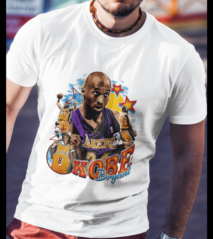 Kobe Bryant Lakers NBA Legendary Player Number 8 And 24 T-Shirt