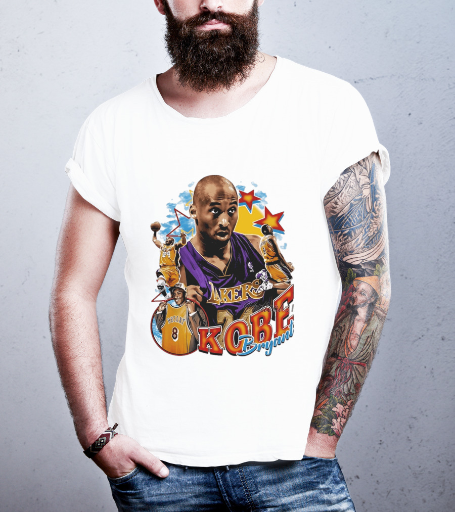 Kobe Bryant Lakers NBA Legendary Player Number 8 And 24 T-Shirt