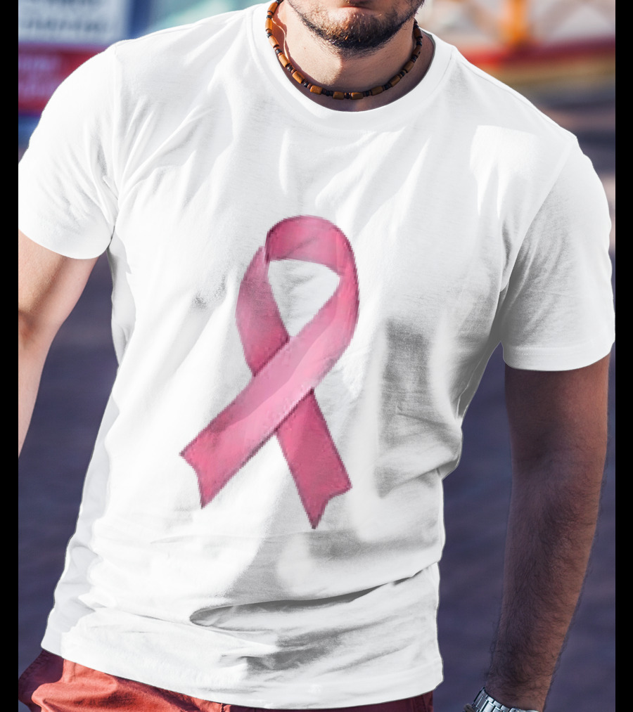 Breast Cancer Awareness Pink Ribbon Warrior MIC T-Shirt