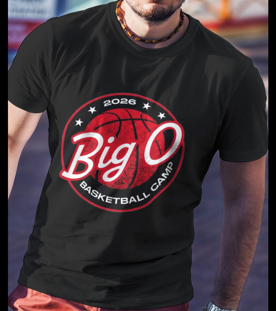 2026 Big O Basketball Camp Atlanta Hawks T-Shirt