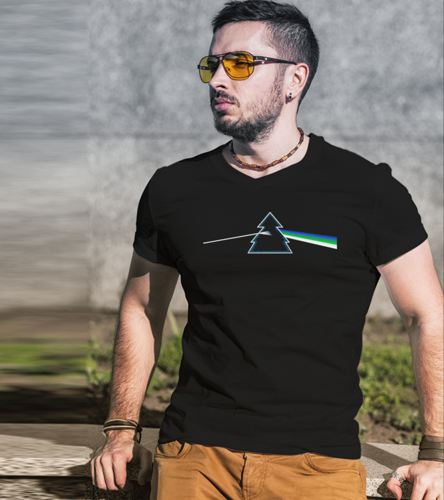 Minnesota Timberwolves Tree Prism Optical Spectrum T-Shirt