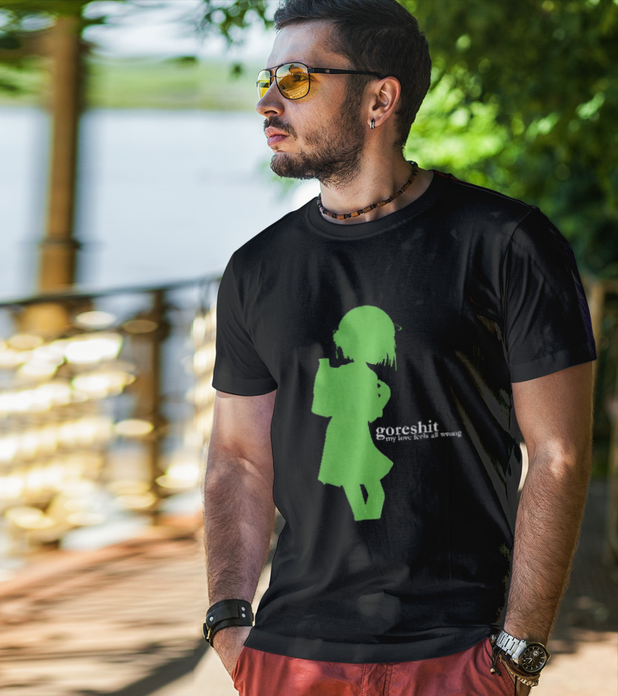 Goreshit My Love Feels All Wrong Anime T-Shirt