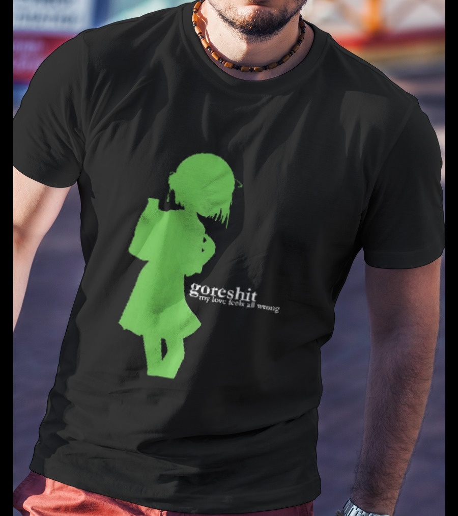 Goreshit My Love Feels All Wrong Anime T-Shirt