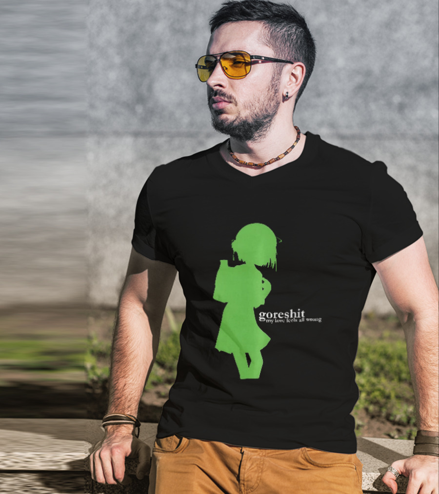 Goreshit My Love Feels All Wrong Anime T-Shirt