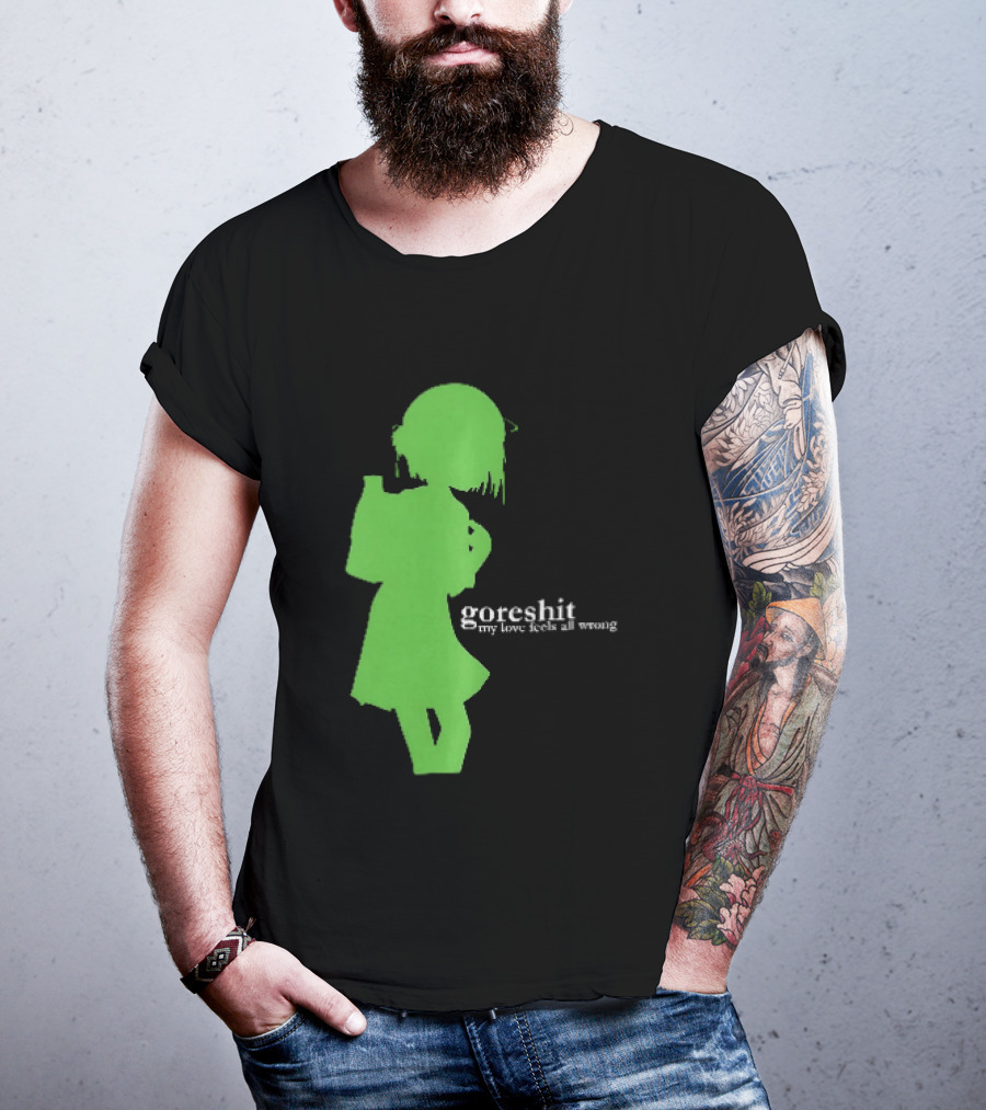 Goreshit My Love Feels All Wrong Anime T-Shirt
