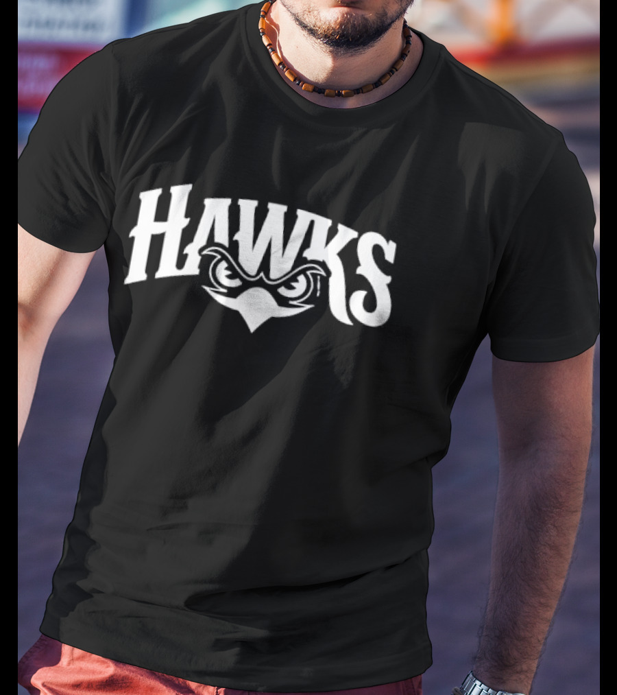 Hawks Arched Fierce Bird Eyes T-Shirt