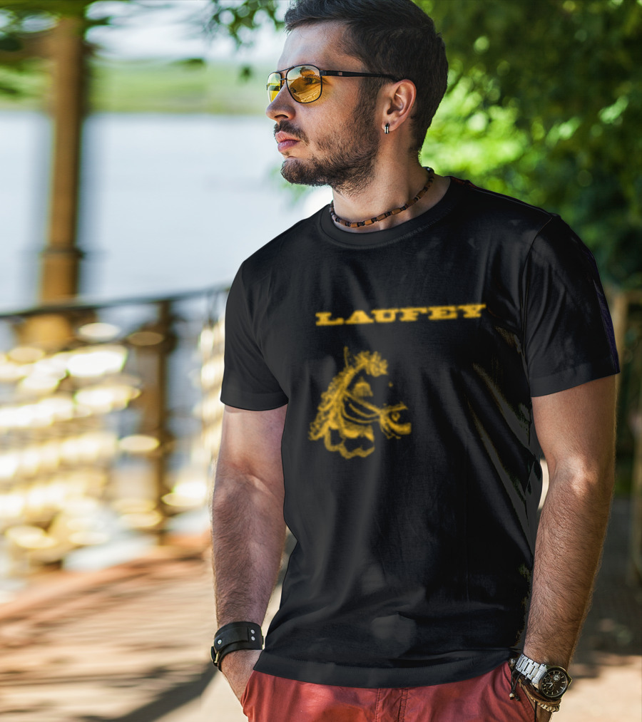 Laufey A Matter Of Time Tour Brown T-Shirt