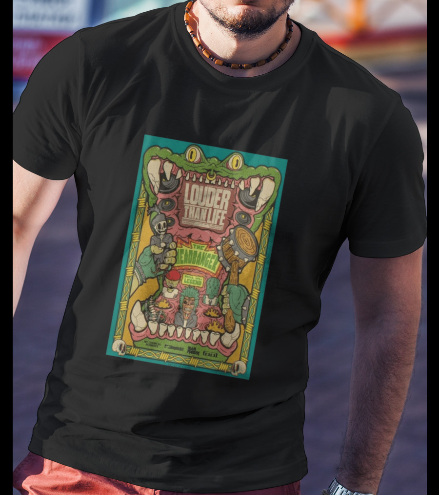 Louder Than Life Event Louisville KY September 17 20 2026 The Headbanger My Chemical Romance Tool Run The Jewels T-Shirt