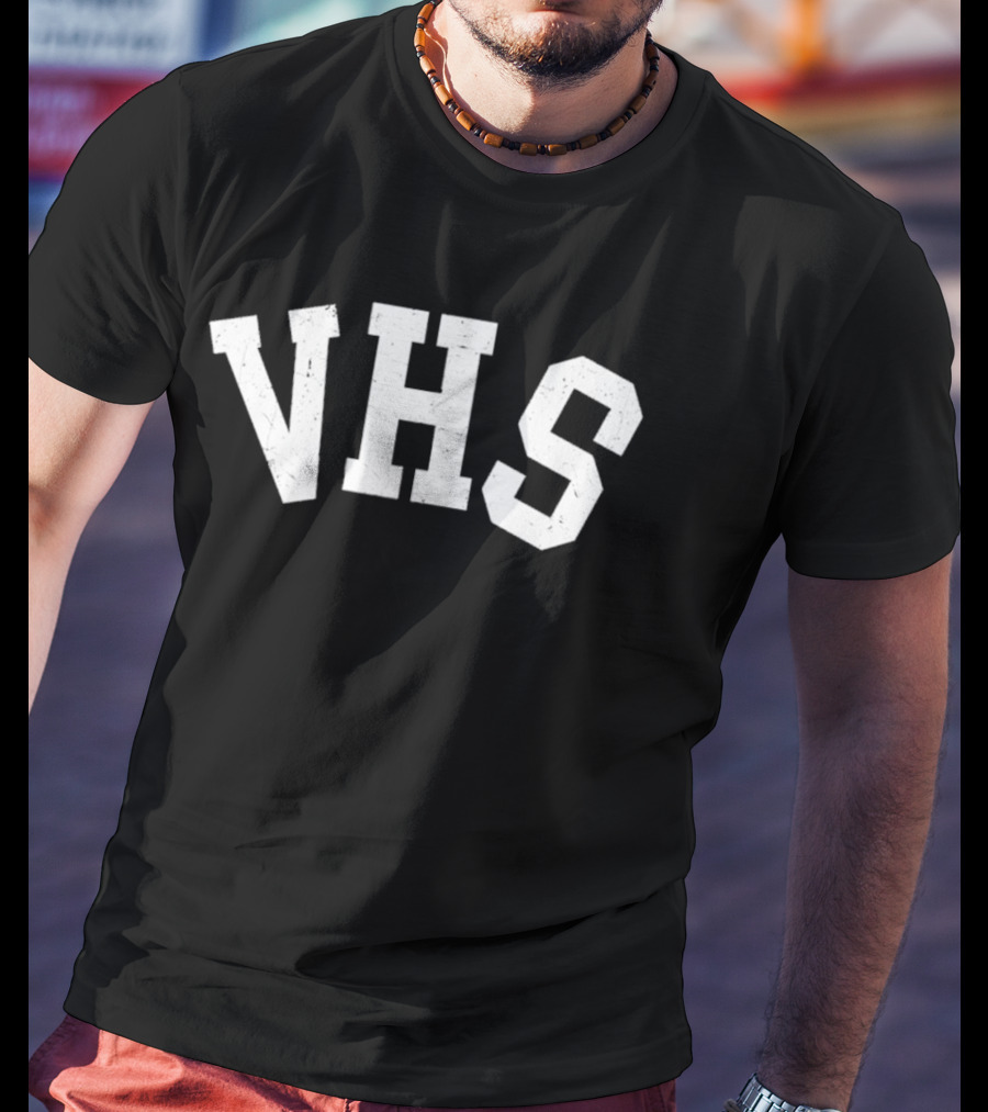 Vandegrift Crown Trio VHS Block T-Shirt