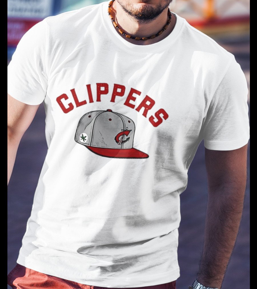 Columbus Clippers Baseball Cap Ohio State Buckeyes Clover T-Shirt