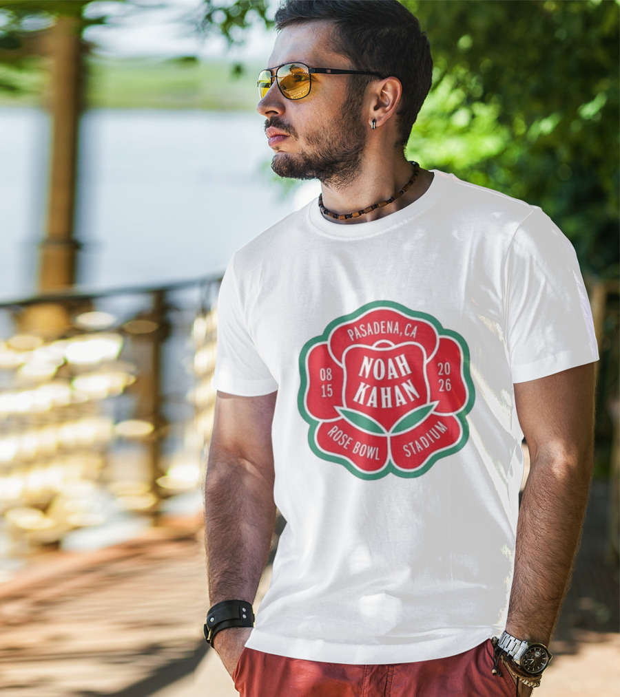 Noah Kahan Pasadena CA Rose Bowl Stadium 2026 August 15 T-Shirt