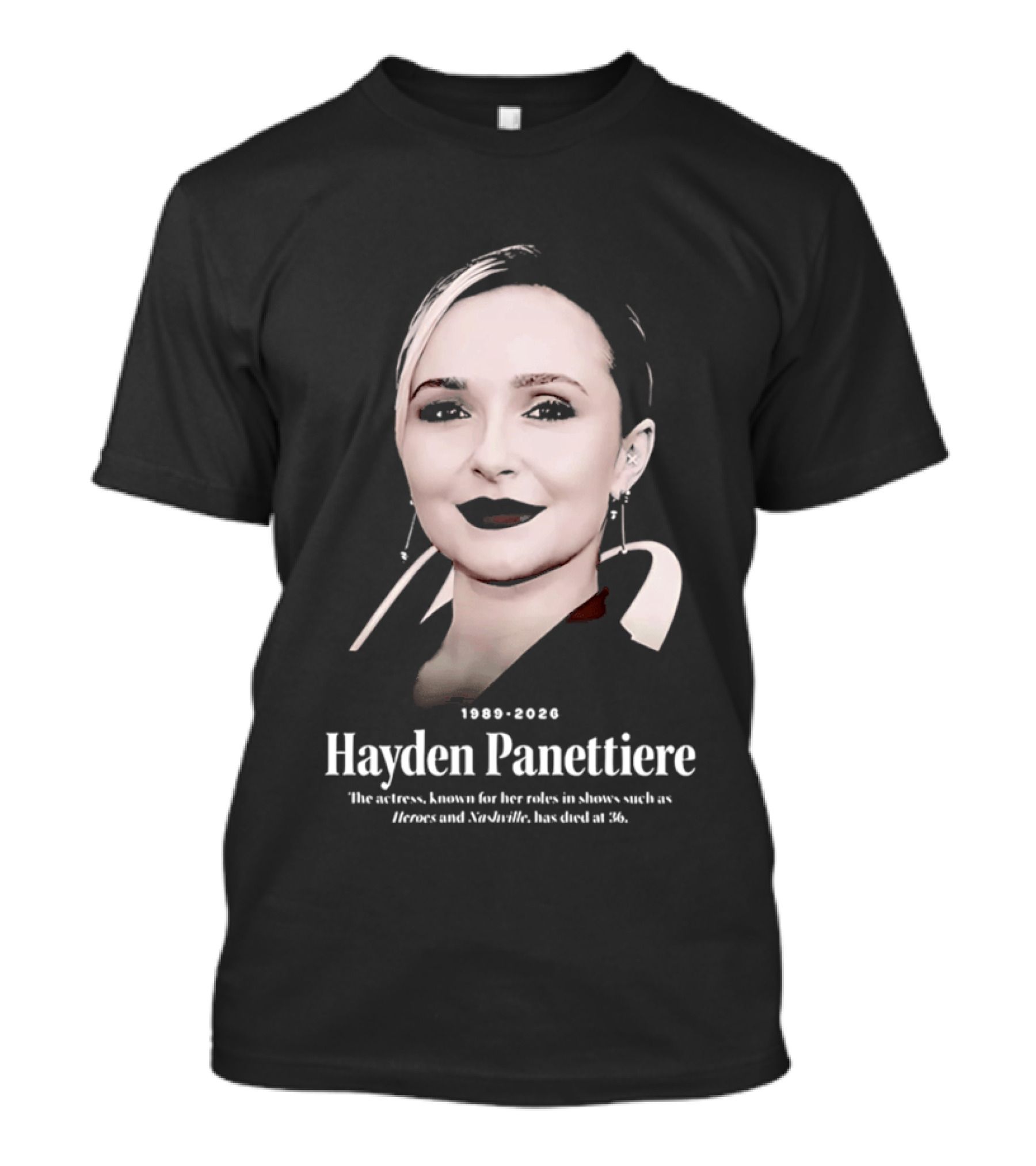 1989 2026 Hayden Panettiere Nashville Actress T-Shirt