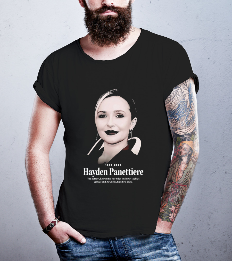 1989 2026 Hayden Panettiere Nashville Actress T-Shirt