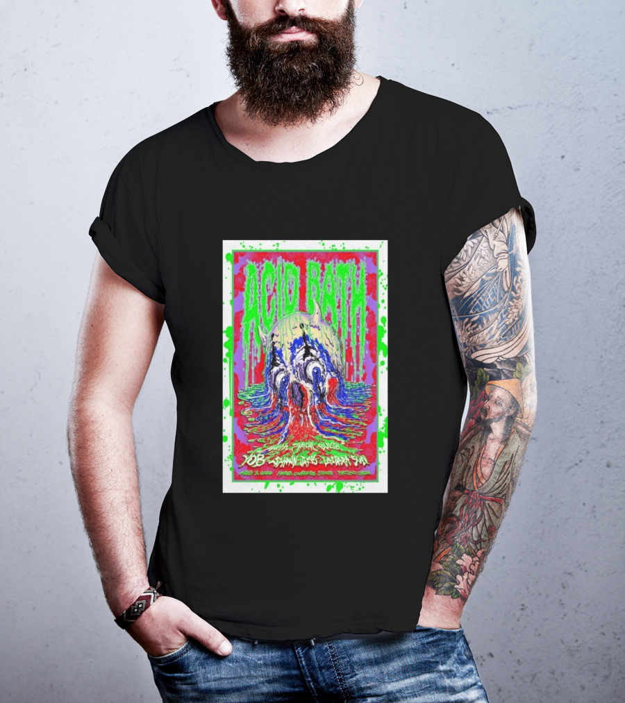 Acid Bath Job Nunemacher Pioneer Courthouse Square Portland Oregon August 16 2026 T-Shirt