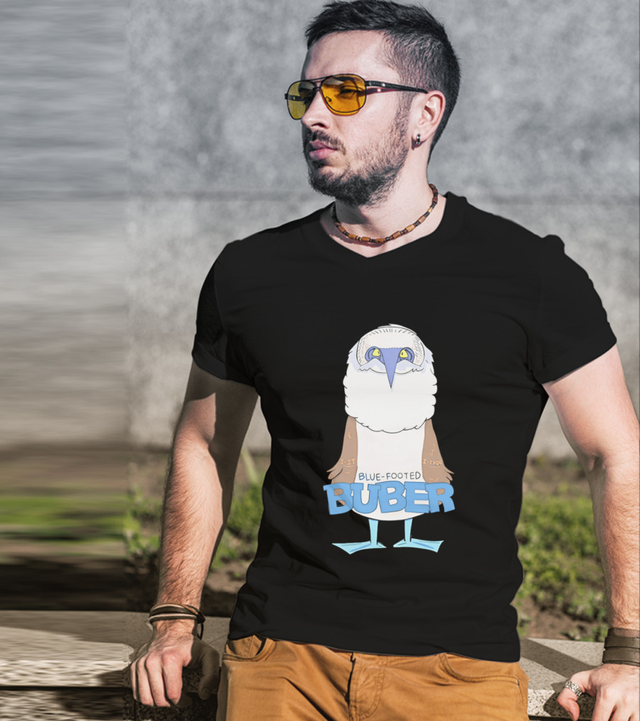 Blue Footed Buber I It I Thou Blue Footed Booby Bird T-Shirt