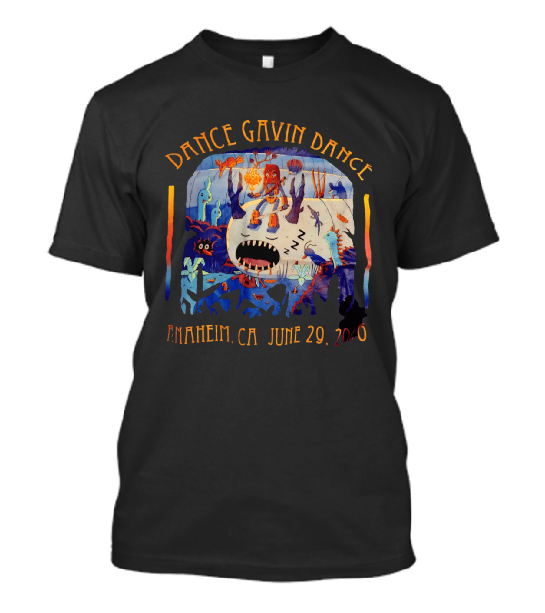 Dance Gavin Dance Anaheim CA June 29 2026 Surreal Underwater Adventure T-Shirt