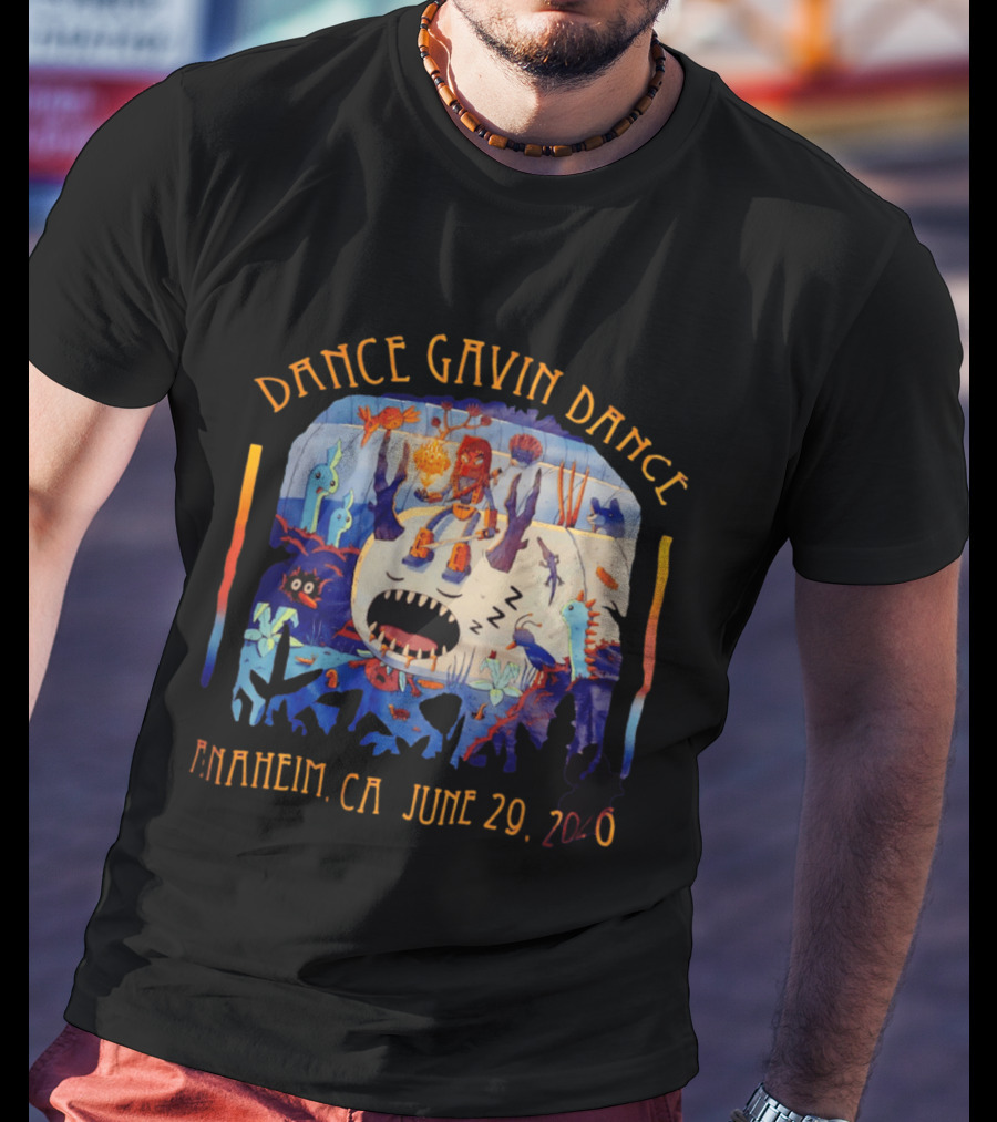 Dance Gavin Dance Anaheim CA June 29 2026 Surreal Underwater Adventure T-Shirt