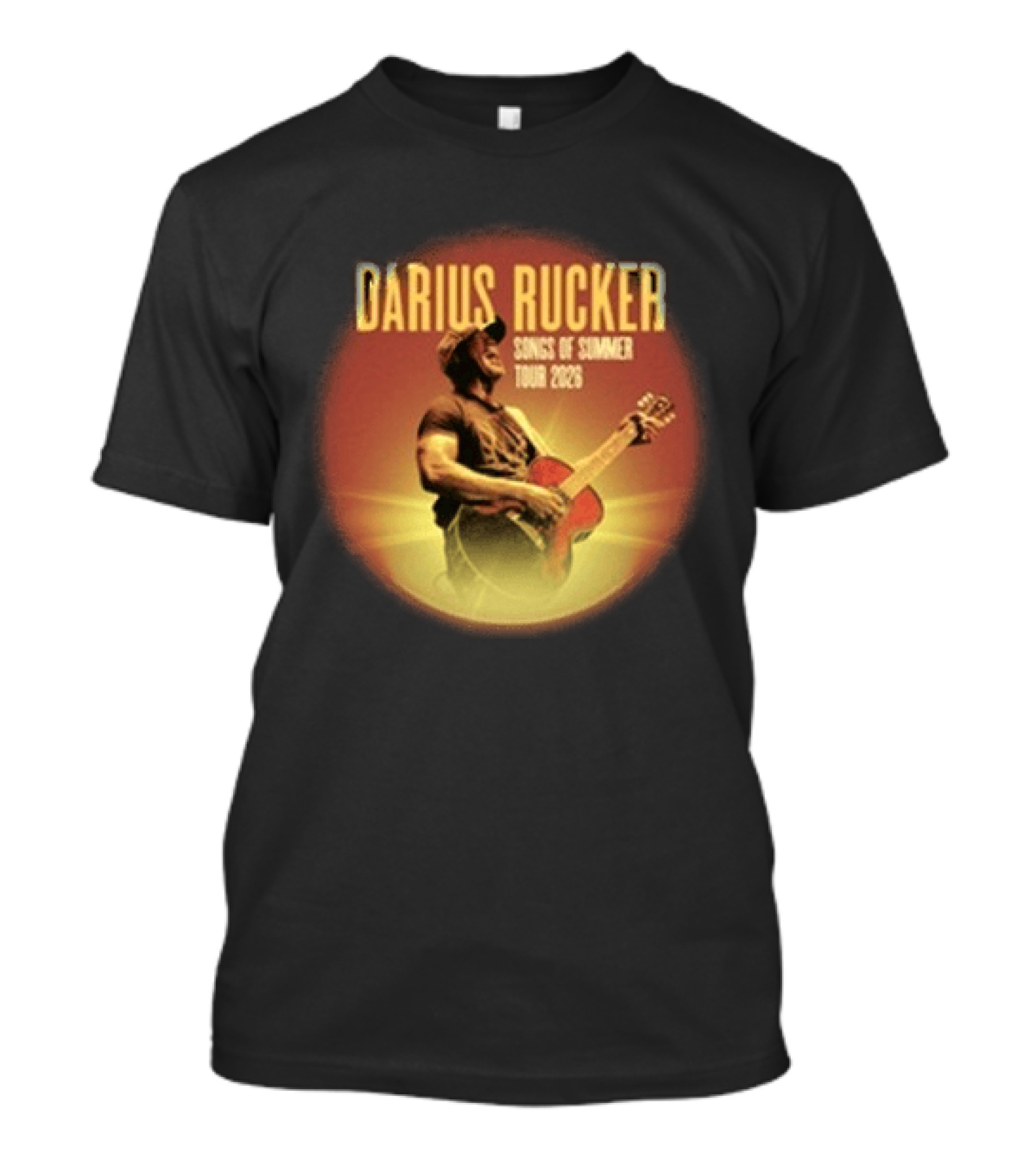 Darius Rucker Songs Of Summer Tour 2026 Vintage Country Music Concert Performance T-Shirt