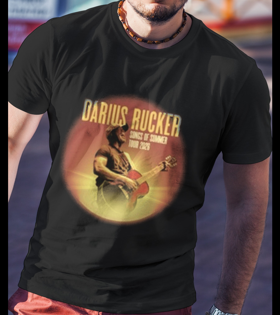 Darius Rucker Songs Of Summer Tour 2026 Vintage Country Music Concert Performance T-Shirt