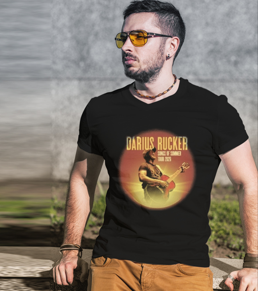 Darius Rucker Songs Of Summer Tour 2026 Vintage Country Music Concert Performance T-Shirt