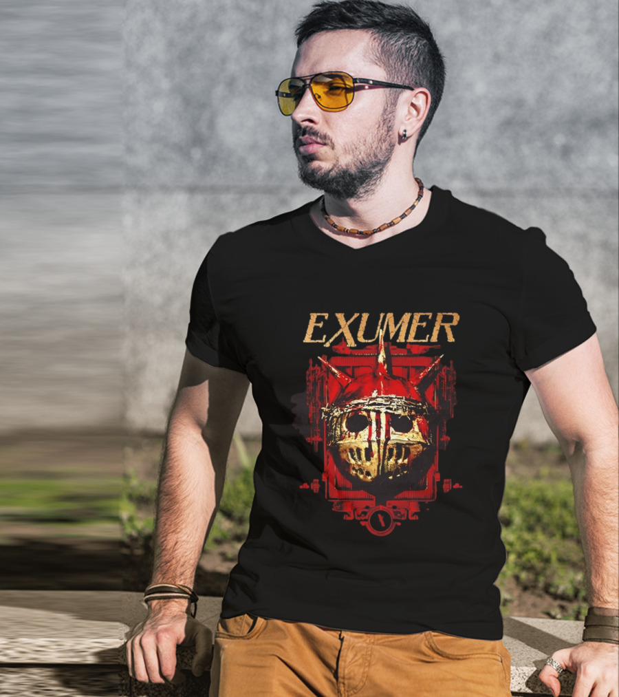 Exumer Kings Road Death Mask Messiah Alternative T-Shirt