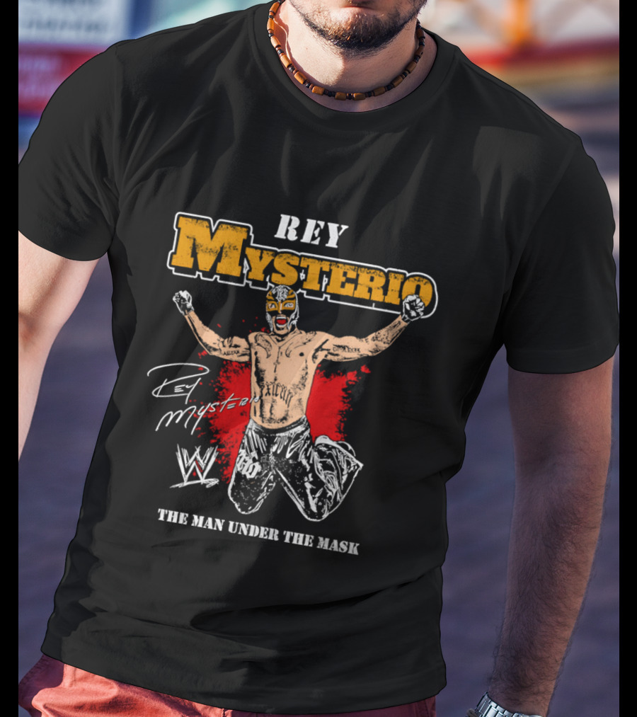 Rey Mysterio WWE The Man Under The Mask T-Shirt