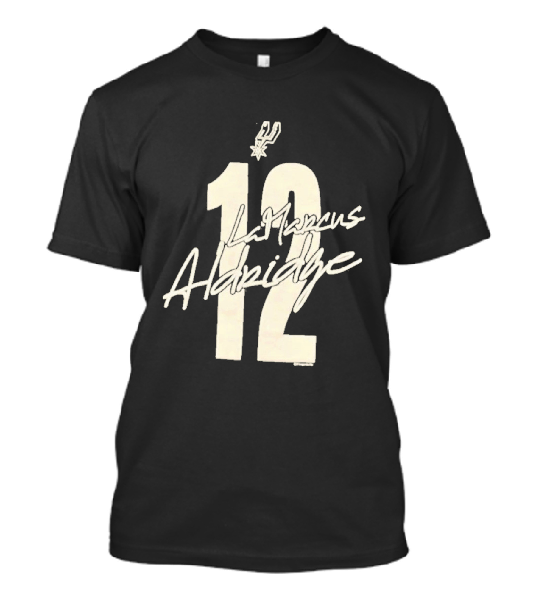San Antonio Spurs LaMarcus Aldridge 12 NBA 2010s T-Shirt