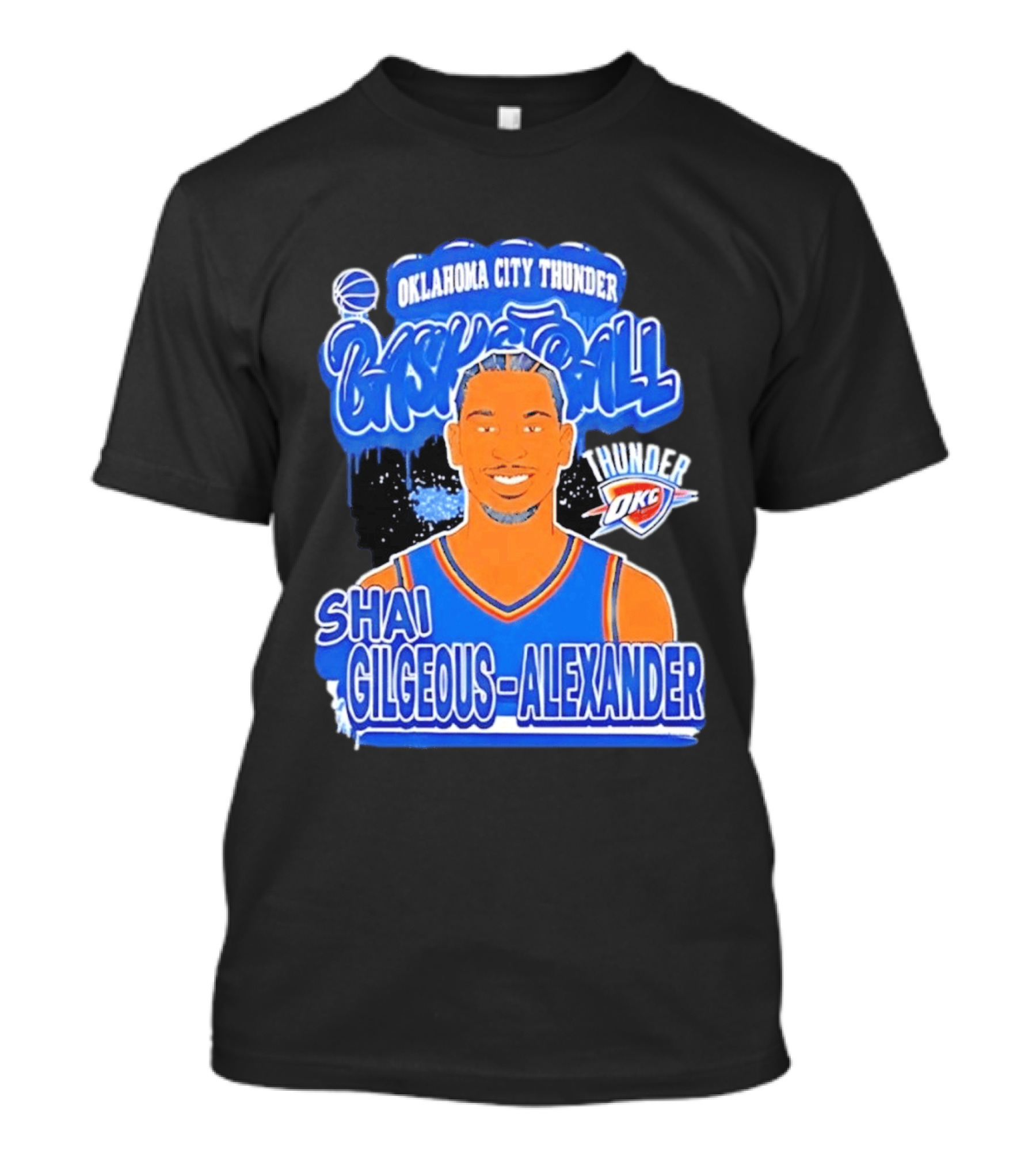 Shai Gilgeous Alexander Oklahoma City Thunder Basketball OKC Thunder T-Shirt