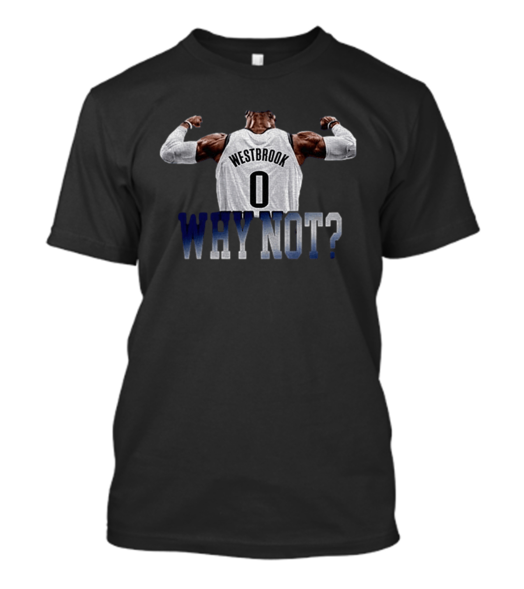 Why Not Russell Westbrook Basketball Hustle Icon 0 T-Shirt