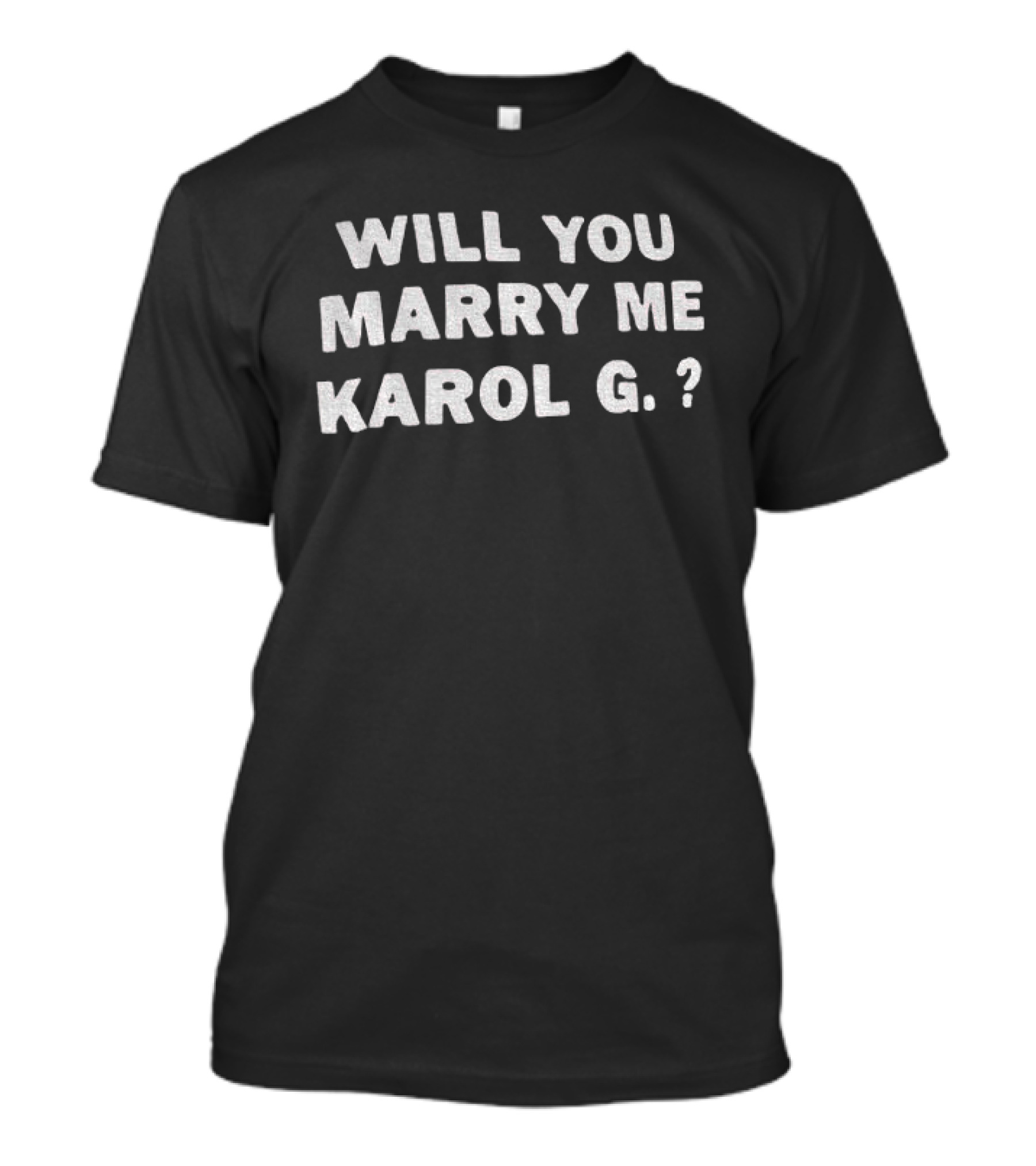 Will You Marry Me Karol G Text Proposal T-Shirt