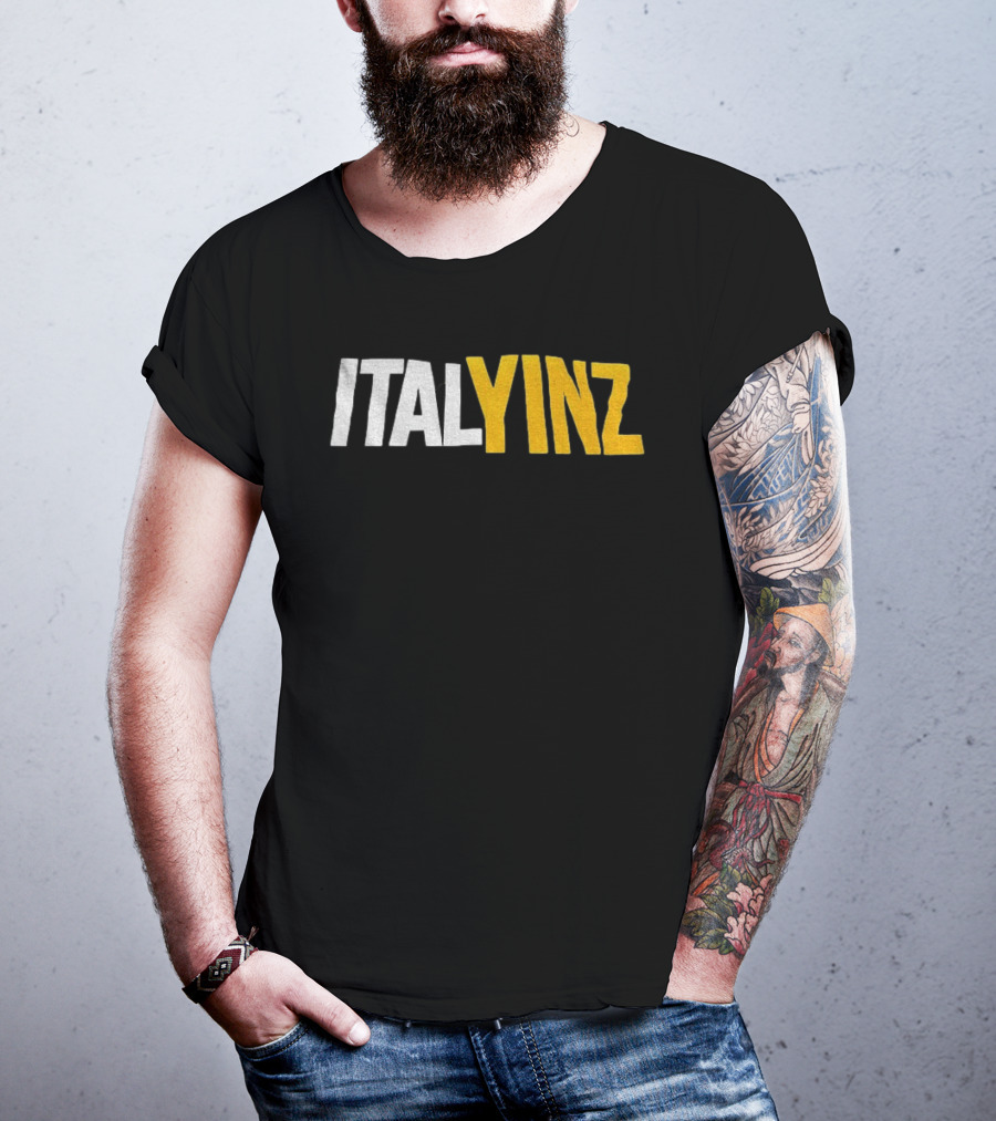 Italyinz Yinzer Pittsburgh T-Shirt