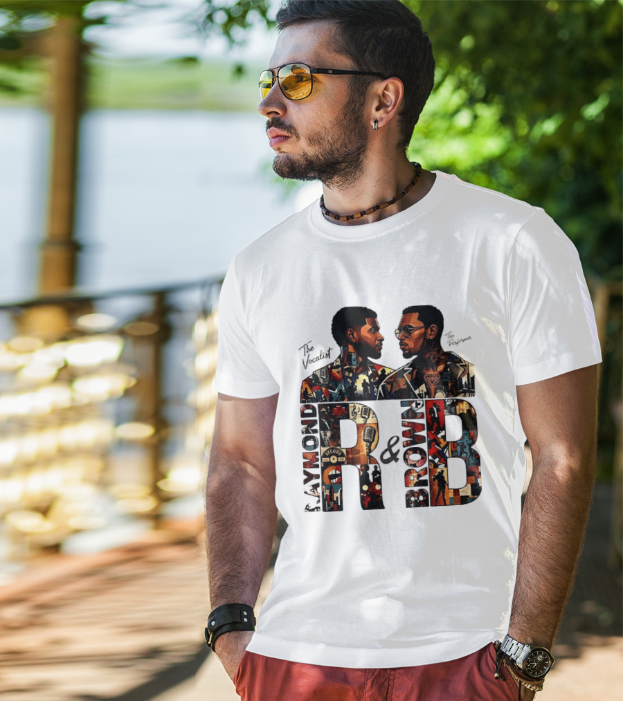 Usher Chris Brown Raymond R And B Tour 2026 Concert Hip Hop The Vocalist The Performer T-Shirt