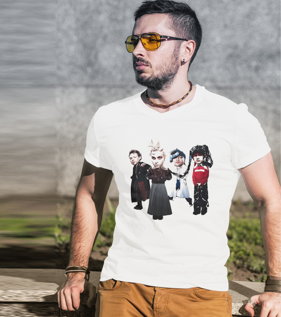 5 Seconds Of Summer Everyone's A Star Stylized Band Members In Trendy Outfits T-Shirt