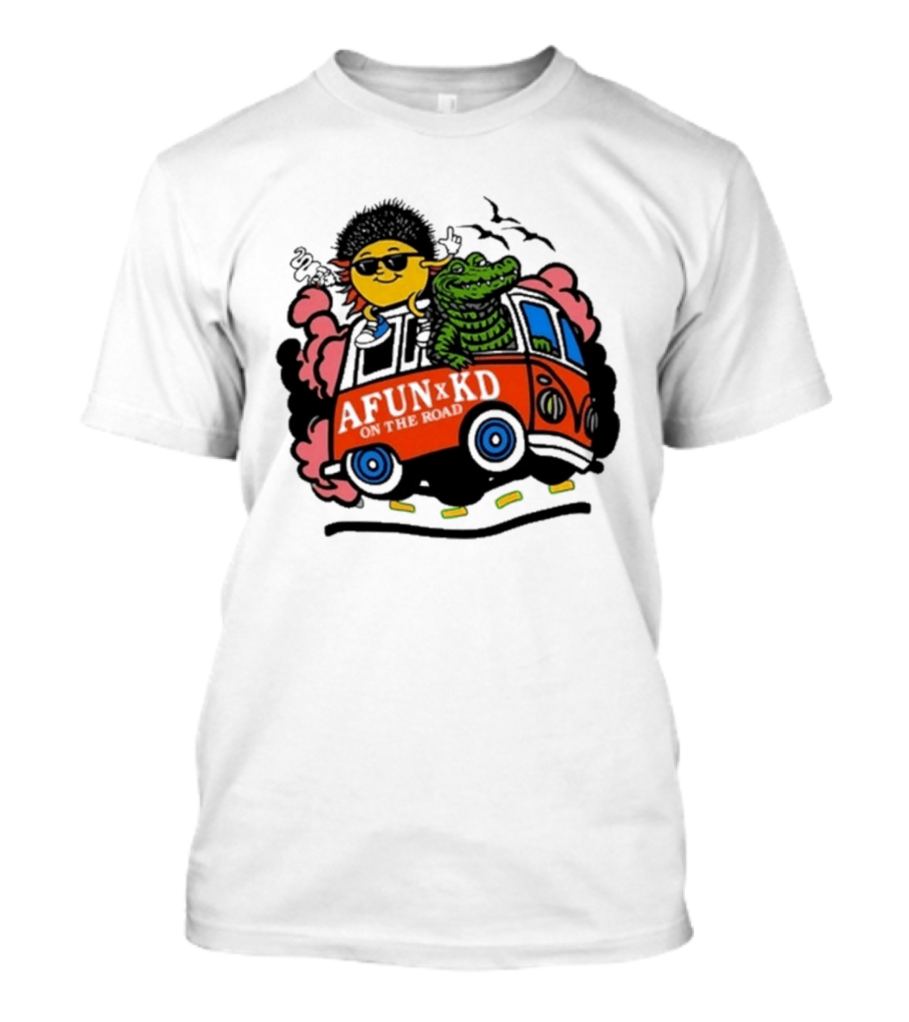 Kitchen Dwellers Andy Frasco AFUN X KD Tour 2026 On The Road Bus Adventure T-Shirt